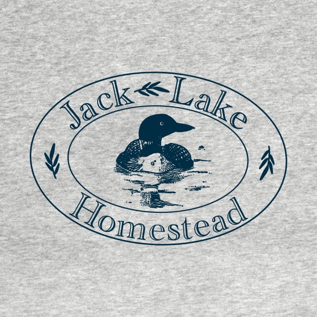 Jack Lake Homestead by Toth Art